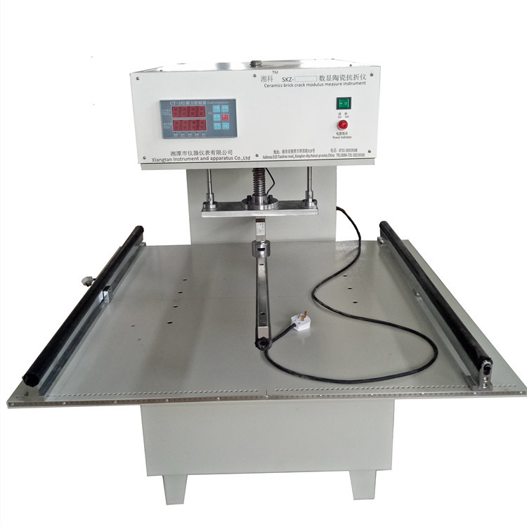供应湘科SKZ-10000数显式陶瓷砖板材断裂模数测定仪 抗折试验机