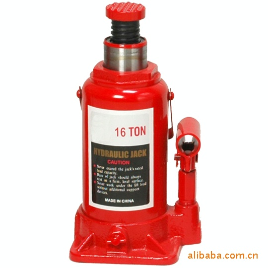 供应16TON立式液压千斤顶 (2T~100T)稳定重型设备必备