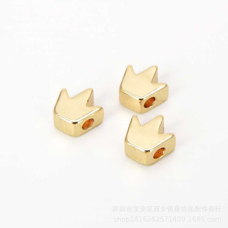 14K 골드 크라운 5x2.5x1.5 (조리개)