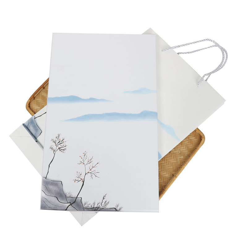 Caja de ventilador de las mujeres al por mayor caja de ventilador redonda caja de regalo estilo antiguo bolsa de ventilador redondo estilo chino retro caja de cartón de ventilador redondo