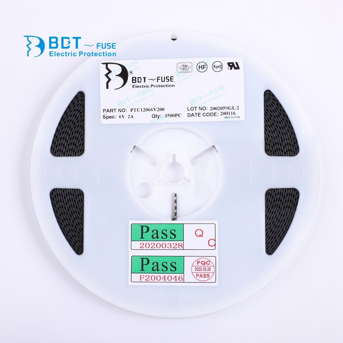 1206-200 1206 2A 6V8V12V16V24V 1206贴片自恢复保险丝UL认证SGS