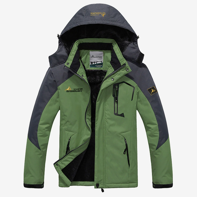 Travel Windproof Keep-Warm Jacket, Plus Size Men & Women, 2XL–6XL, Casual Winter Coat