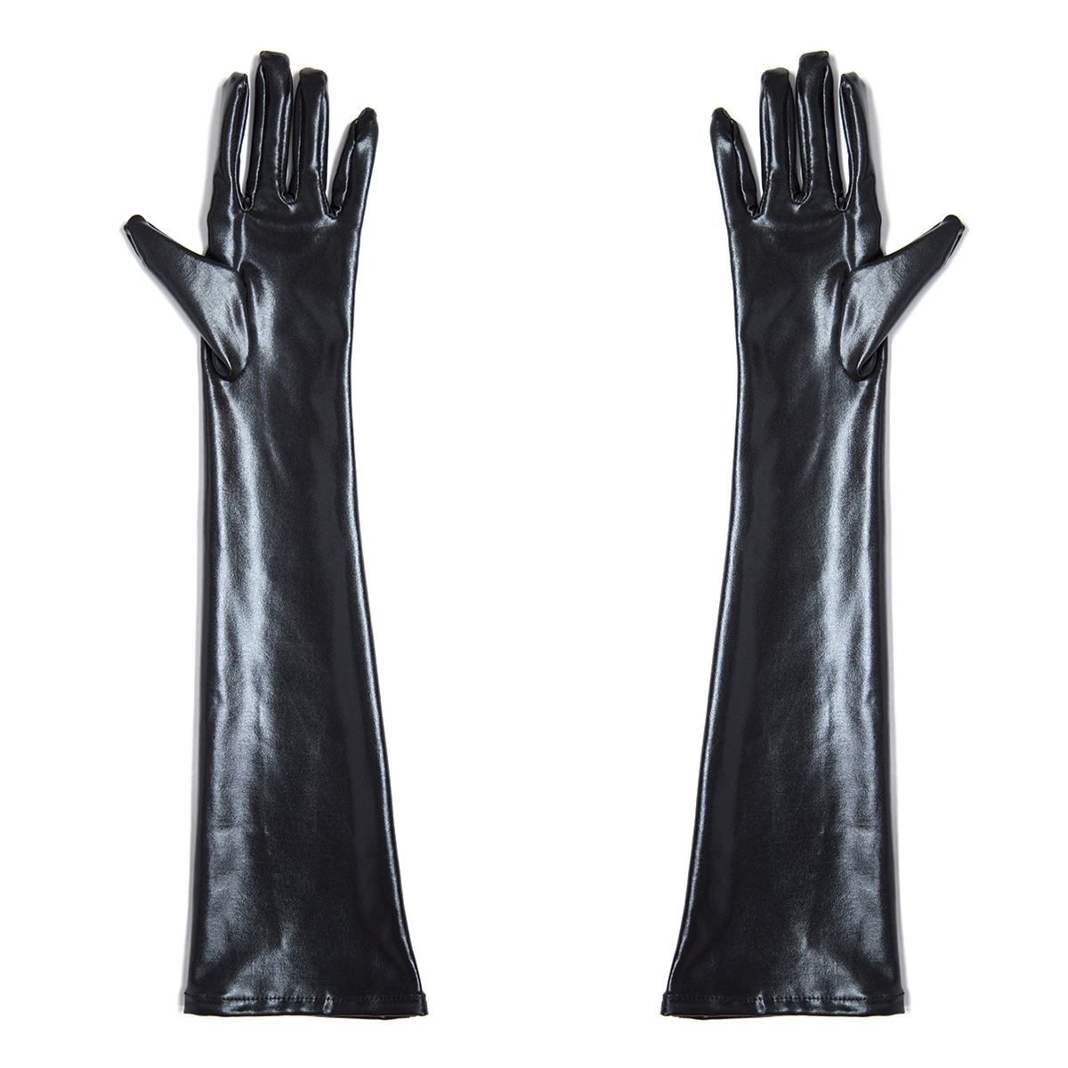 Black gloves for adults, wholesale