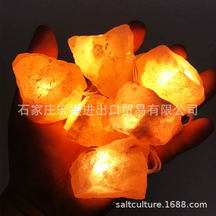 Источник импорта direct selling из Пакистана Himalayan кристальной соли лампа светодиодная ночник гирлянда