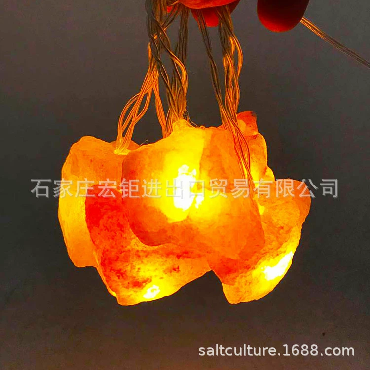 Источник импорта direct selling из Пакистана Himalayan кристальной соли лампа светодиодная ночник гирлянда
