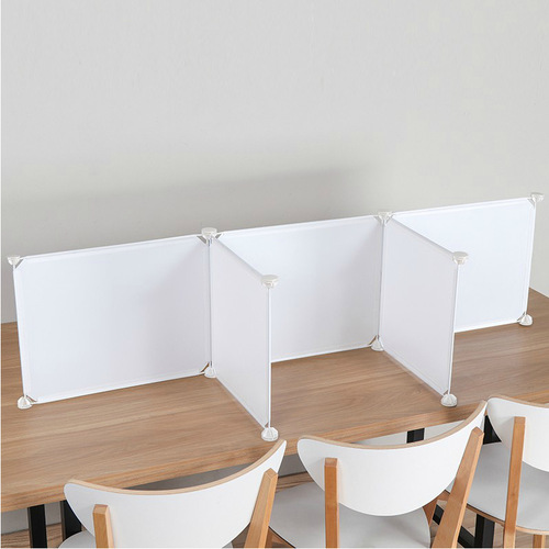 Multi-functional anti-droplet partition student safe start of school desk baffle anti-epidemic isolation school cafeteria eating partition