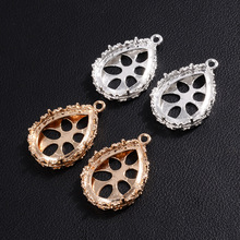 DIY�Ʒ��� ��ɫ�~ �l�����u��� ��ʯ����ˮ�ν��е���17*24mm