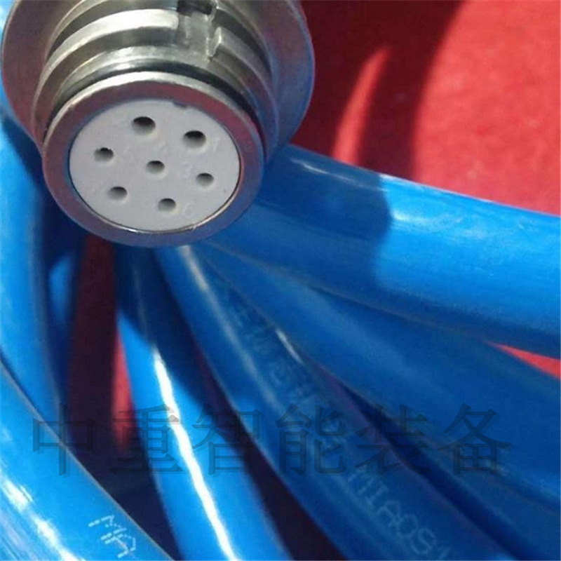 钢丝编织橡胶护套连接器LCYVB-7-1-10矿山设备配件