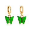 Fashionable acrylic fresh earrings, Korean style