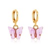 Fashionable acrylic fresh earrings, Korean style