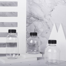 pet�������ͷۓu�uƿ 350ml�̲豭�W�t���Ϲ�֭�������ˮƿ��