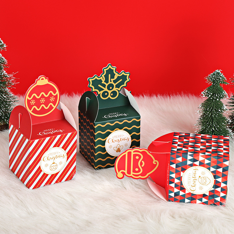 在庫あり 新型 クリスマスアップルボックス クリスマスイブ クリスマスフルーツ包装 ギフトボックス クリスマス包装箱 キャンディボックス メーカー|undefined