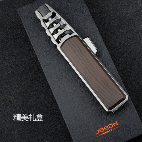 ZB588 windproof direct spray gun cigar welding gun kitchen baking metal inflatable personalized lighter