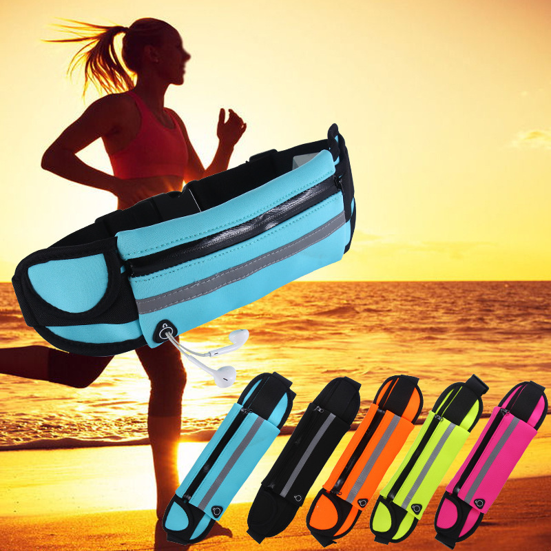 Factory Wholesale of New Diving Material Waist Bags, Sports Waist Pouches, Running Phone Gear, In-Stock Wholesale, Customizable with Logo