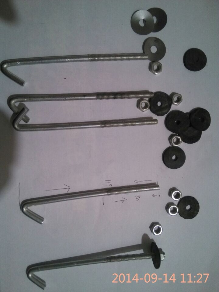 【厂家供应】石棉瓦用瓦钩螺栓  M5瓦钩螺丝M6X150瓦钩螺栓