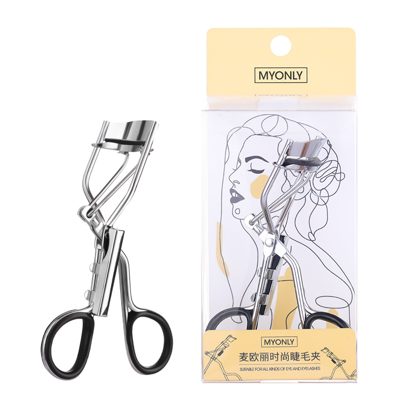 MYONLY natural curling no hace daño a las pestañas de textura suave rizador de pestañas de gran angular