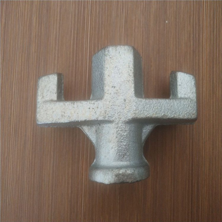 钢模板斜支撑对拉杆山型母圆盘螺母背楞卡头芯代销方形垫片D20