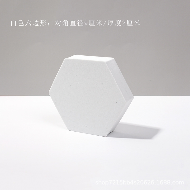 Cubo accesorios de fotografía ins Internet celebridad blanco geométrico tridimensional tiro apoyos decoración fotografía plataforma