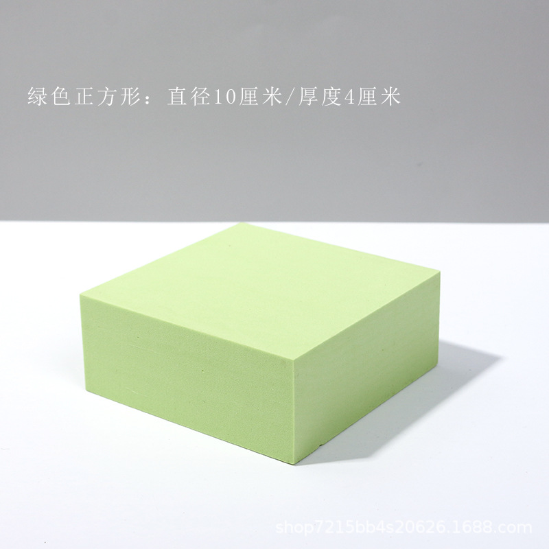 Cubo accesorios de fotografía ins Internet celebridad blanco geométrico tridimensional tiro apoyos decoración fotografía plataforma