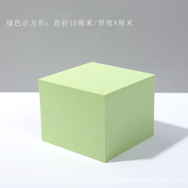 Cubo accesorios de fotografía ins Internet celebridad blanco geométrico tridimensional tiro apoyos decoración fotografía plataforma