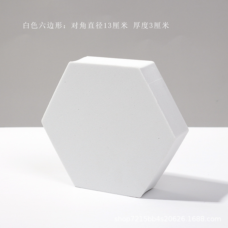 Cubo accesorios de fotografía ins Internet celebridad blanco geométrico tridimensional tiro apoyos decoración fotografía plataforma