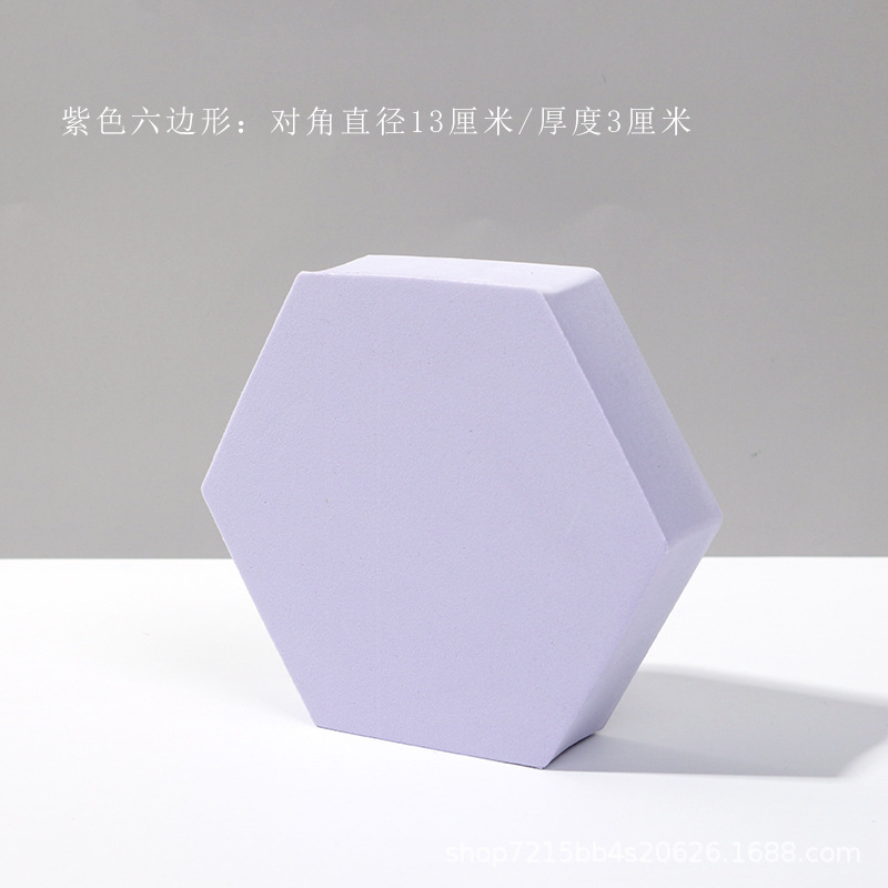 Cubo accesorios de fotografía ins Internet celebridad blanco geométrico tridimensional tiro apoyos decoración fotografía plataforma