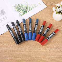 150 double-head oily black marker large-capacity marking color large-head pen logistics mark quick-drying marker pen