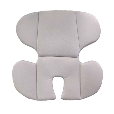 Car safety seat cushion headrest car safety seat cloth cover (Child safety seat accessories) - gray