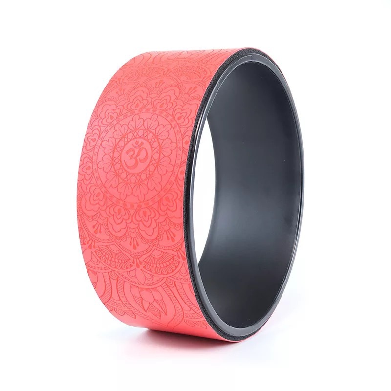 Rueda de yoga rueda de yoga pu curva trasera rueda de Damo anillo de Pilates Dispositivo de fitness yoga rueda auxiliar de yoga