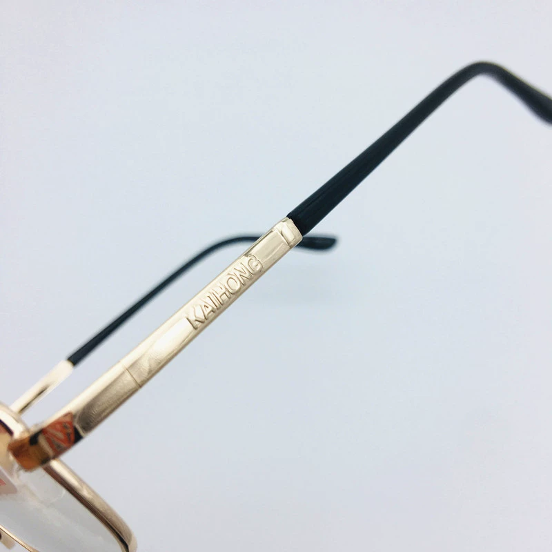 Genuine Fiber Purple Crane 032 HD Optical Glass Reading Glasses Full Frame Golden Stall Hot Products Factory Direct Sales