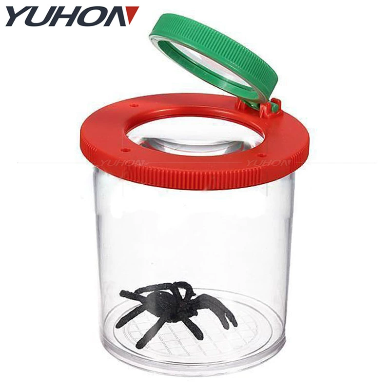 3X-6 раз наблюдение насекомое маленькое животное увеличительное стекло студент Детский сад на открытом воздухе наука и Образование Развивающие игрушки наблюдение