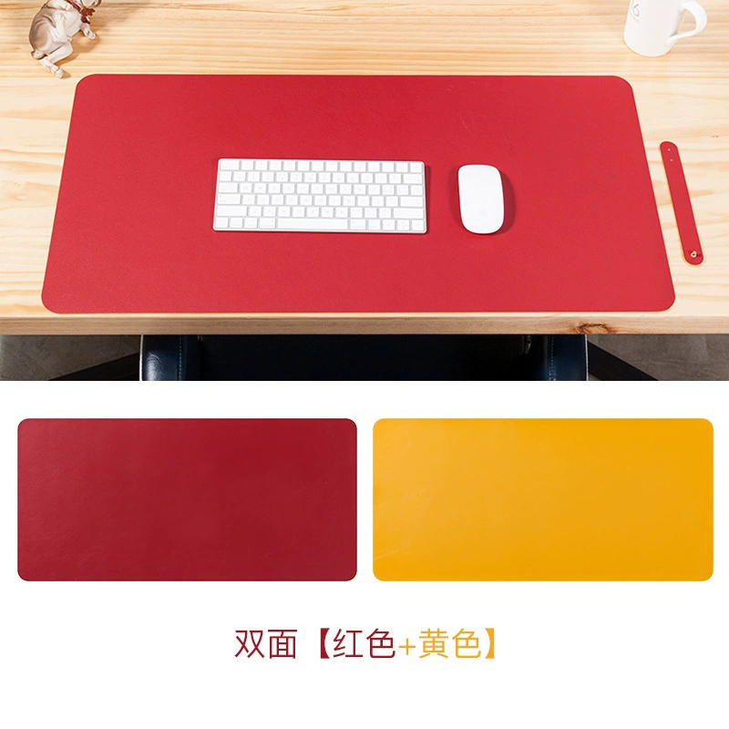 Desk Mat / Table Mouse Pad, Large Double-Sided Surface, Cork-Edge & Multiple Sizes