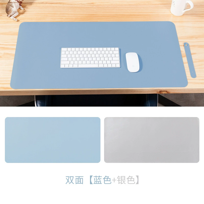 Desk Mat / Table Mouse Pad, Large Double-Sided Surface, Cork-Edge & Multiple Sizes