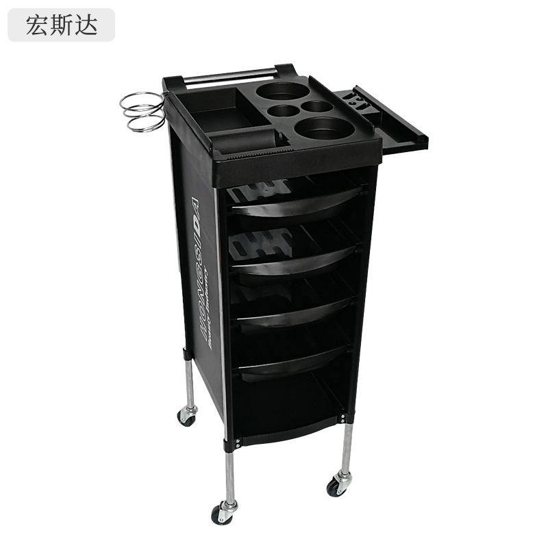 宏斯达 实用六层大空间储物美容美发车亚马逊直供美发车 厂家批发