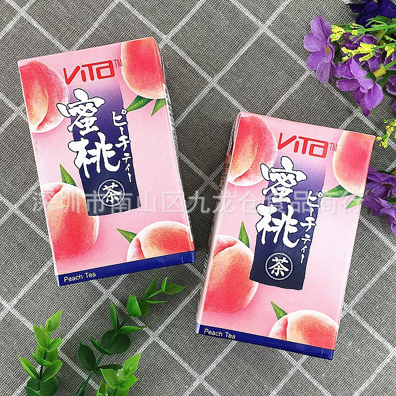 Оптовая продажа гонконгской версии VITA Vita японский персиковый чай напиток черный чай белый персиковый сок напиток 250 мл