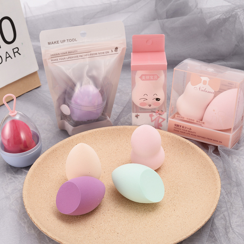 Beauty Makeup Eggs Super Soft Dry and Wet Dual Use No Powder Air Cushion Makeup Tools Makeup Sponge Gourd Powder Puff Rack Beauty Makeup Eggs Super Soft Dry and Wet Dual Use No Powder Air Cushion Makeup Tools Makeup Sponge Gourd Powder Puff Rack