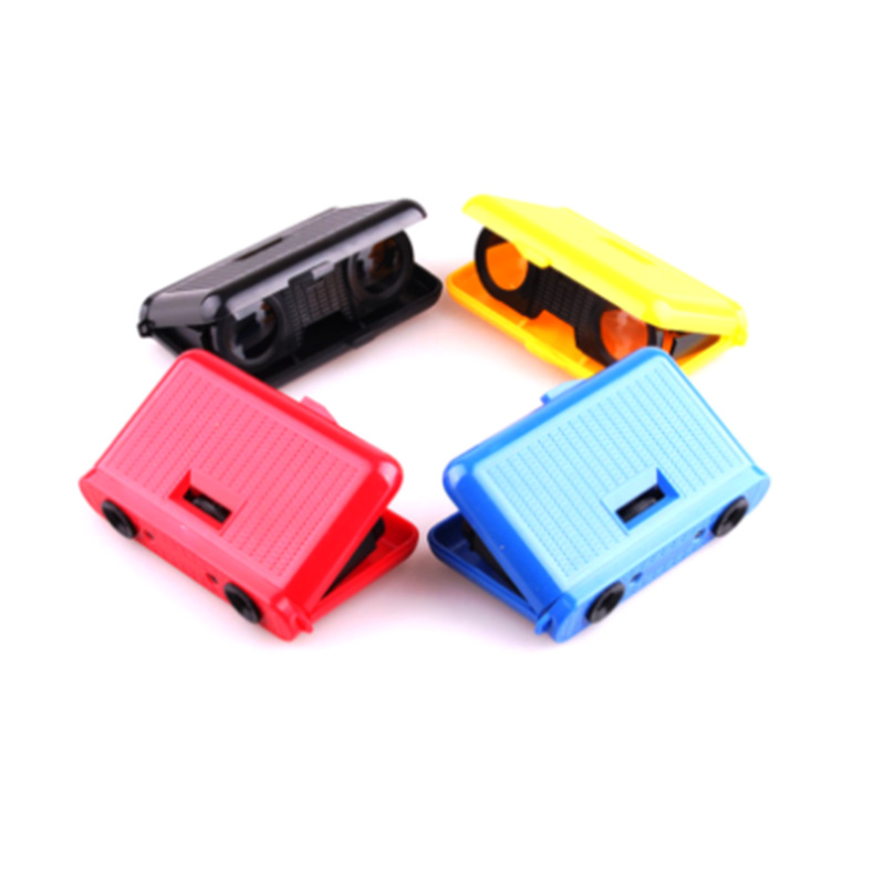 3倍盒式可调焦儿童玩具双筒望远镜批发