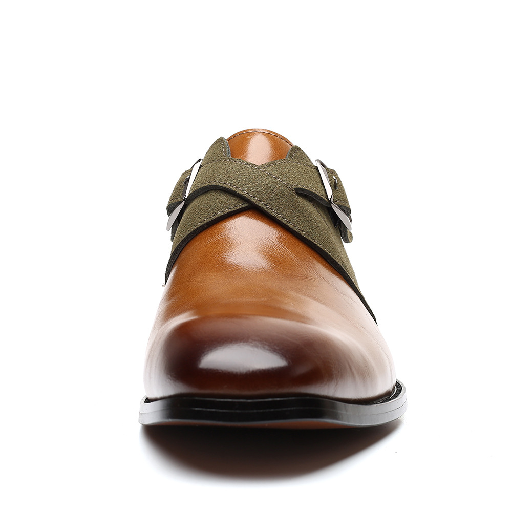 Wiosenne męskie mokasyny Slip On skórzane męskie obuwie codzienne duże rozmiary obuwie płaskie mokasyny_voghion.com