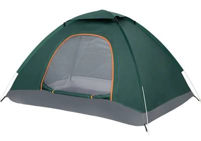 Bread Tree Beach Tent Outdoor Automatic Quick Opening Outdoor Camping Tent 3-4 Folding Camping Supplies (Avtomobil dam çadırları) - 1-2-people-dark-green-3-4-people