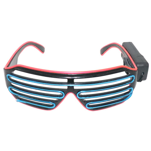 EL glasses light up shutter disco bar supplies party neon stage decoration cheering props toy