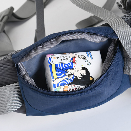 Freelancer cross-border new 60L mountaineering bag waterproof fabric hiking backpack can be folded in half to provide a rain cover