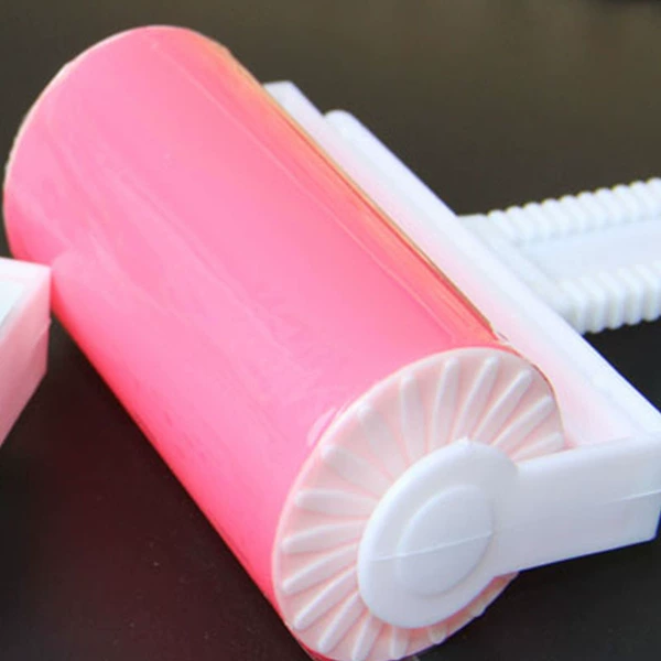 Pink-medium hair stick with lid