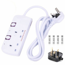 厂销电源线英式排插家用大功率插座英规插线板办公室英标开关插座