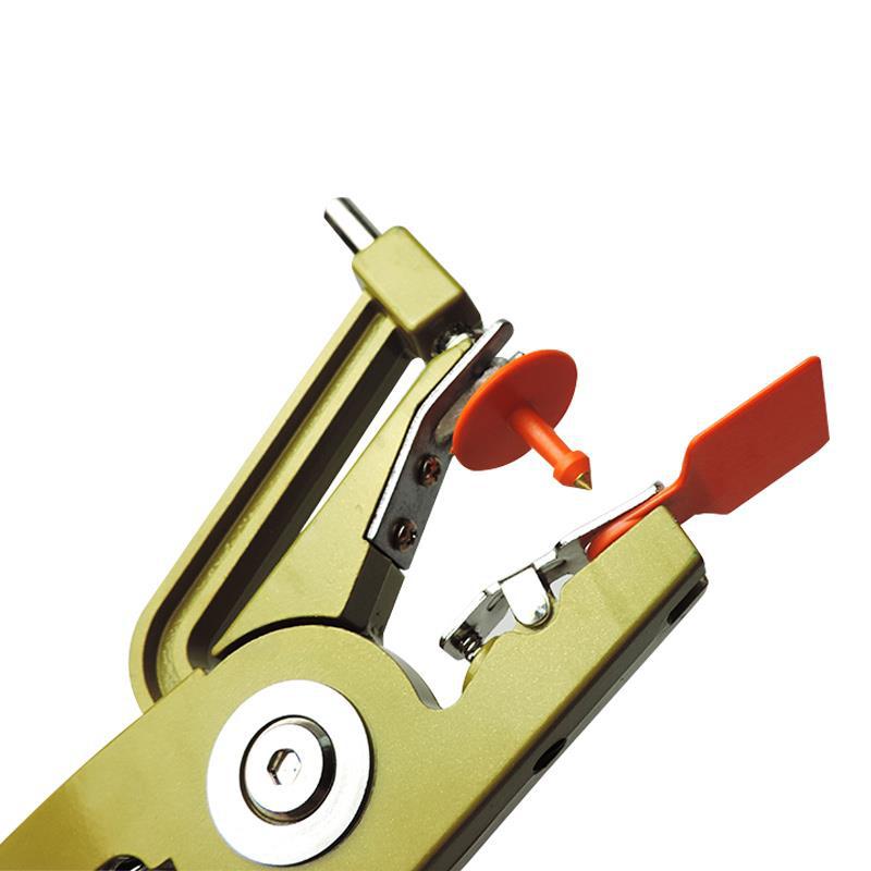 Alicates de oreja de cerdo, ganado y ovejas alicates de oreja-agujero de oreja marca automática alicates de oreja de granja de cerdo