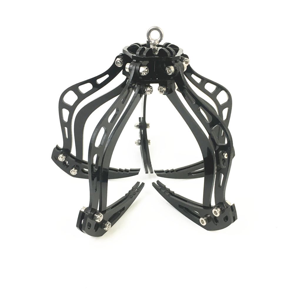 Large quadcopter drone improved with Mantis Claw robotic arm SNM1900