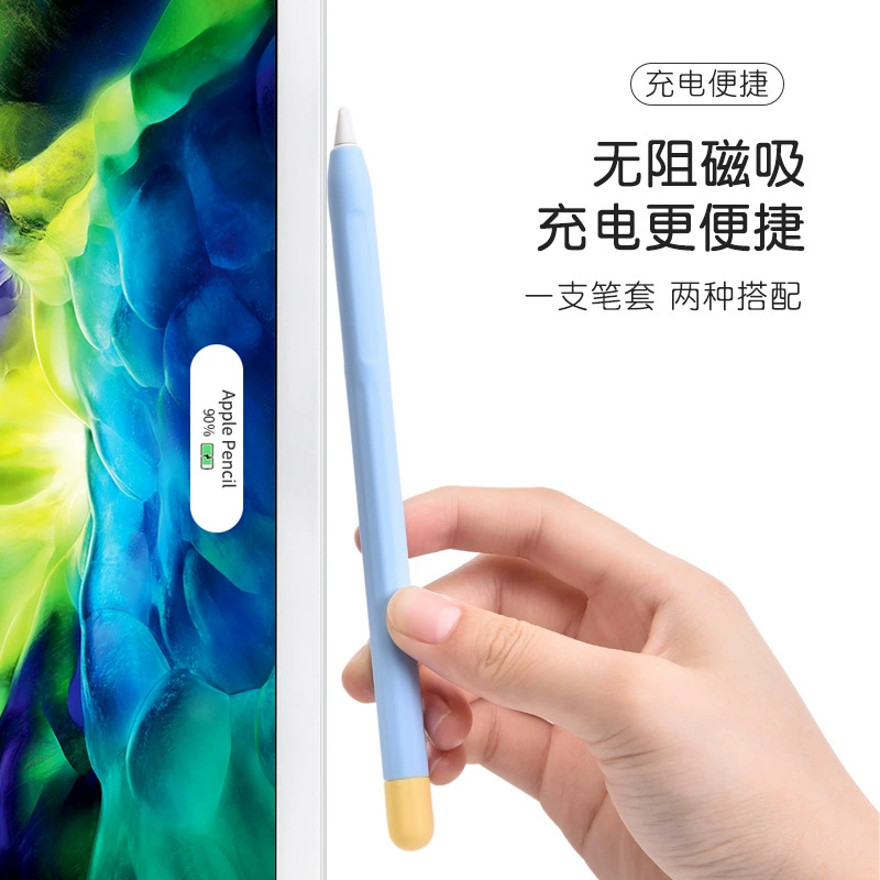 Apple, цветные карандаши, силиконовый защитный чехол, масштаб 1:2, защита от падений