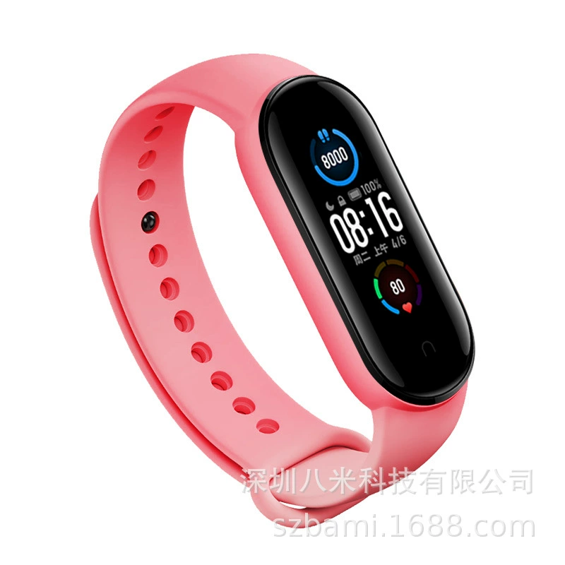 Ремешок длиной восемь метров, подходит для Xiaomi Band 6, сменный браслет Xiaomi Band 6, новый ремешок, официальный модель