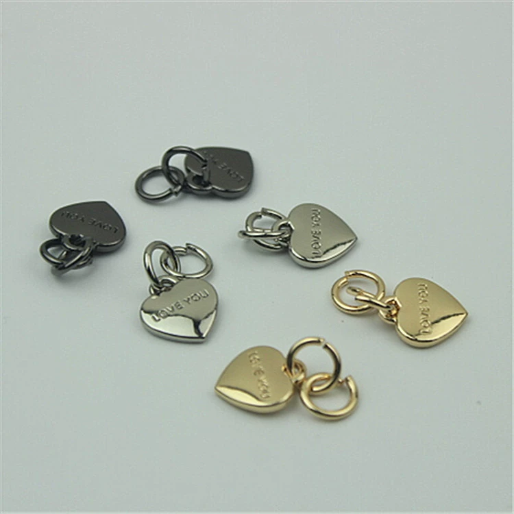Аксессуары для багажа в форме сердца Пряжка молния кулон металлическая пряжка бирка для обуви цветок пряжка для обуви материал для обуви аксессуары для одежды