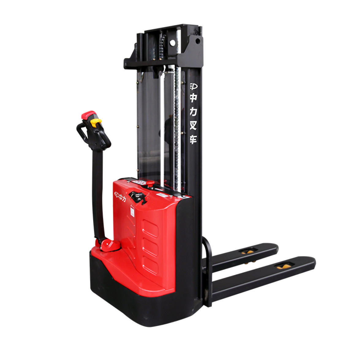 厂家销售1.5吨经济型电动堆高车 液压搬运车站驾式电动堆高车