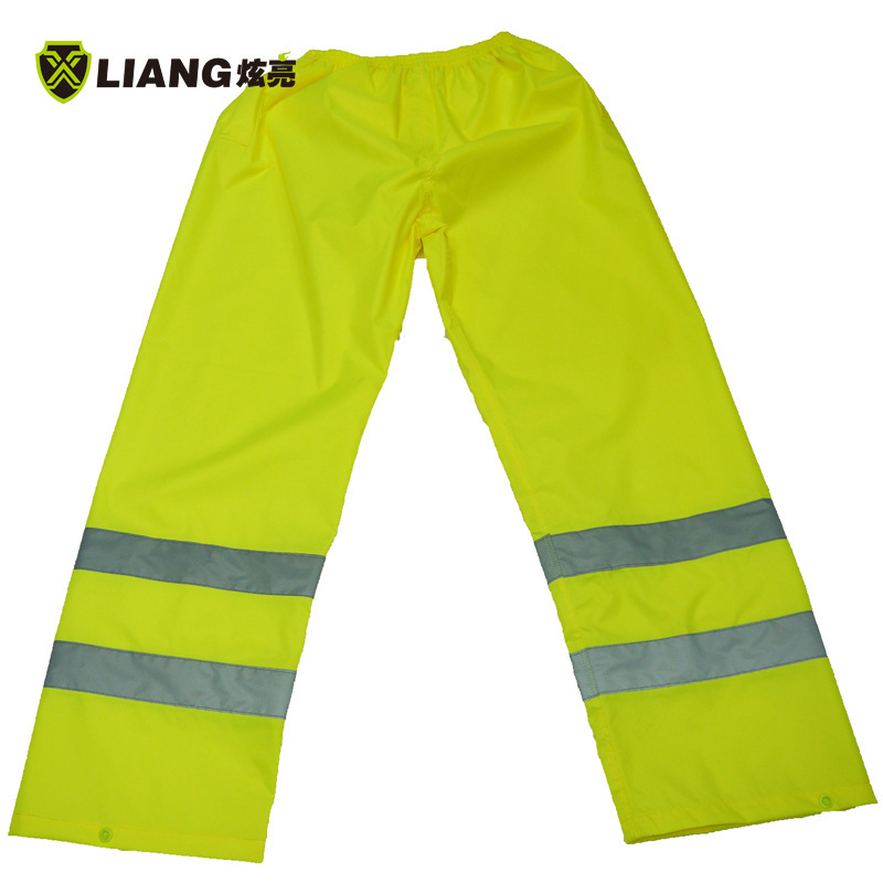 Shiny Reflective Rainproof Safety Pants Highlight Reflective Pants Construction Sanitation Workers Safety Warning Work Clothes Pants Shiny Reflective Rainproof Safety Pants Highlight Reflective Pants Construction Sanitation Workers Safety Warning Work Clothes Pants